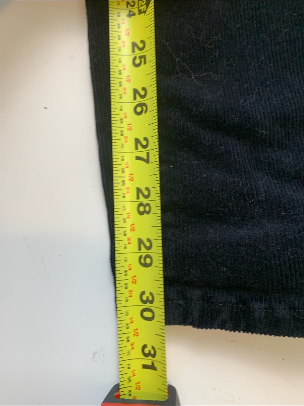 Lauren Ralph Lauren Black Label Black Straight-Leg Corduroy Jeans - Picture 16 of 16